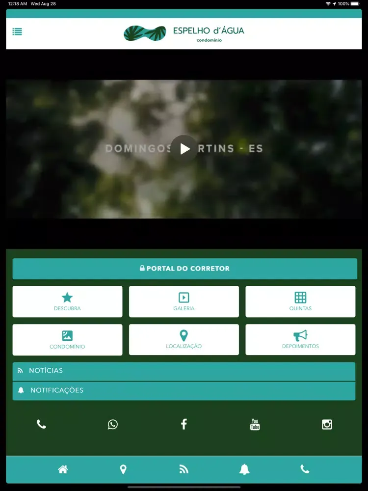 Condomínio Espelho d`Água iPad  Screenshots