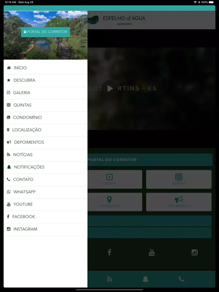 Condomínio Espelho d`Água iPad  Screenshots