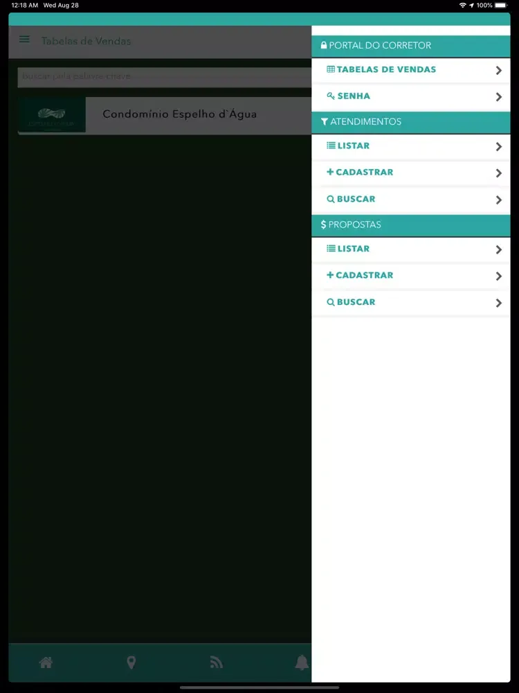 Condomínio Espelho d`Água iPad  Screenshots