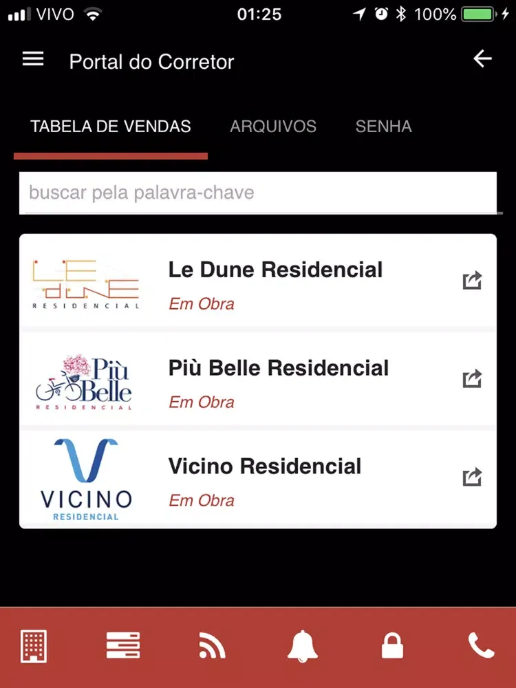 Capturas de pantalla de Construtora Monte Bello iPad 