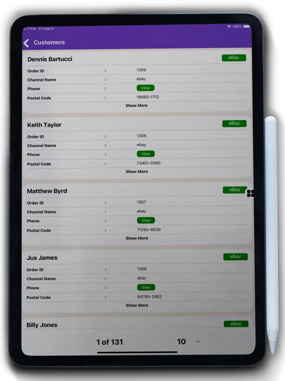 صور Seller Hub Pro iPad 