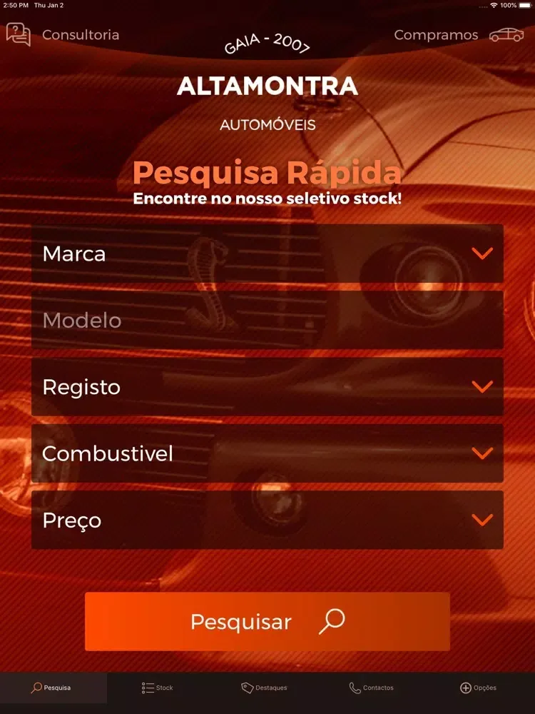 Capturas de pantalla de Altamontra iPad 