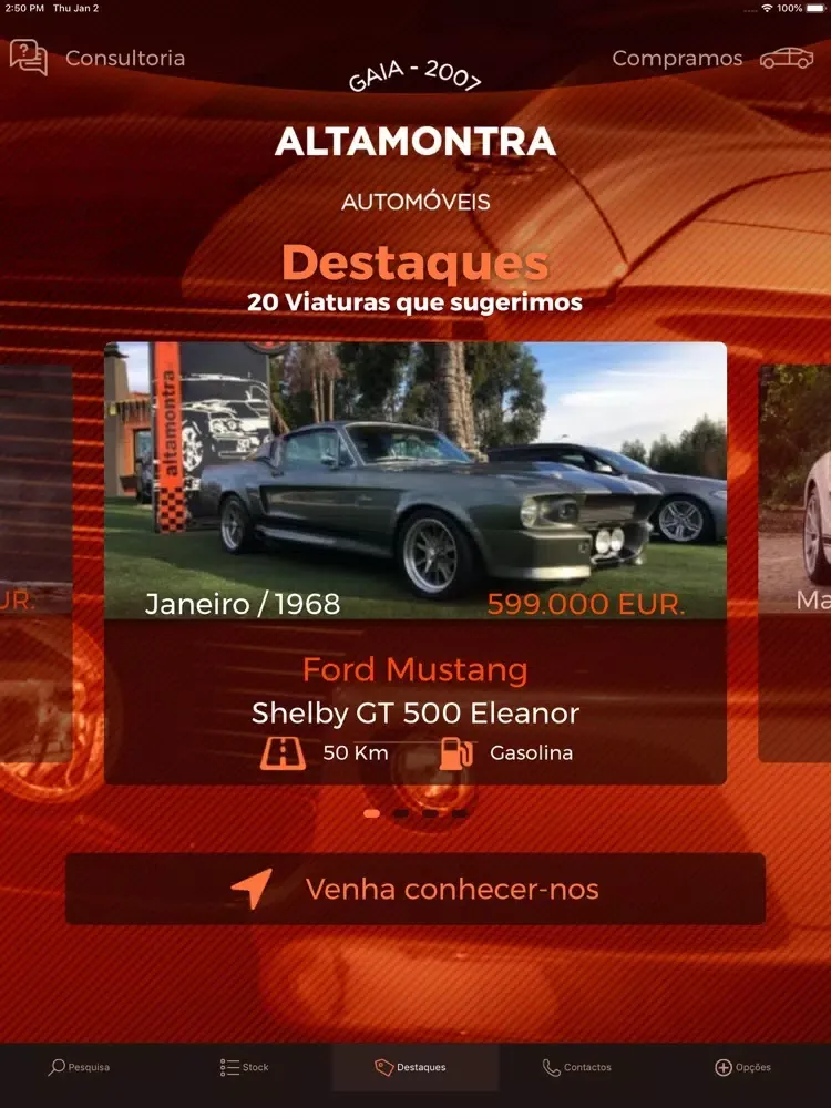 Capturas de pantalla de Altamontra iPad 