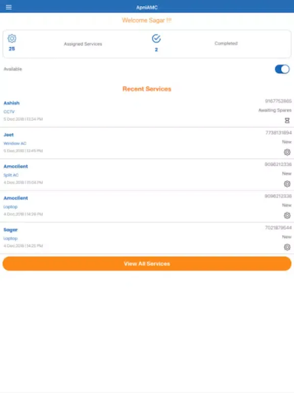 Apni AMC iPad 应用截图