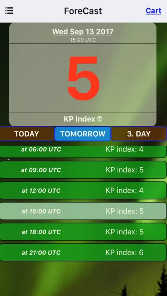 Capturas de pantalla de Aurora Alerts