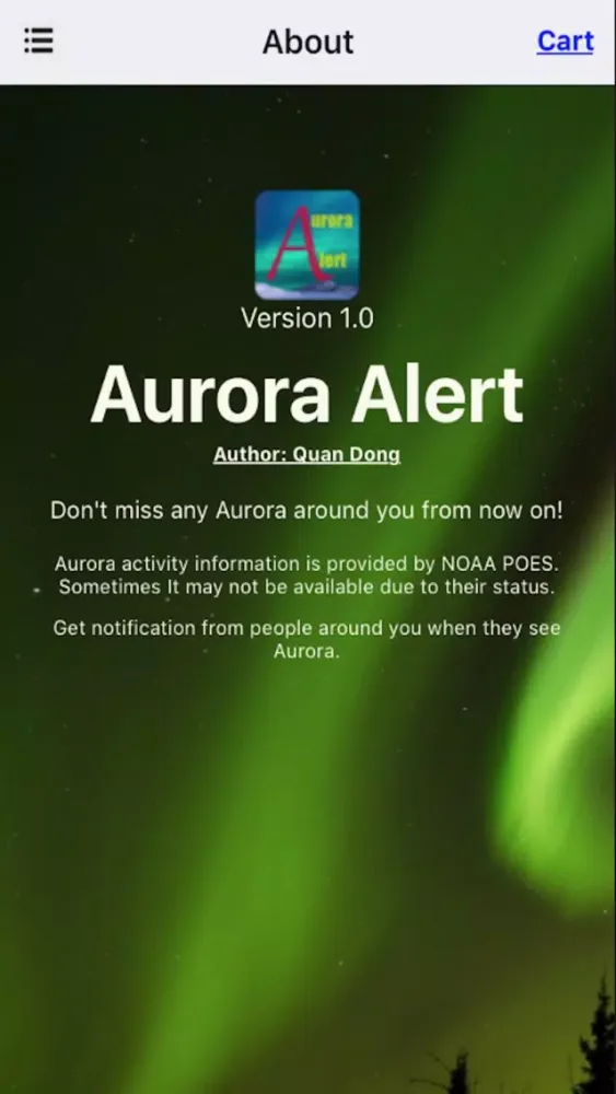 Capturas de pantalla de Aurora Alerts