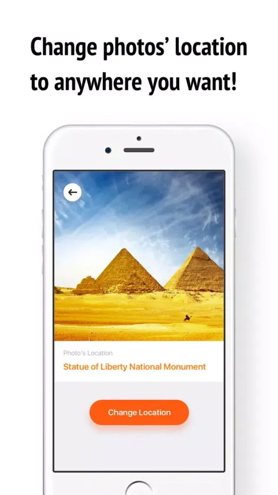 Скриншоты Location Faker for Photo Places: Pretend to Travel