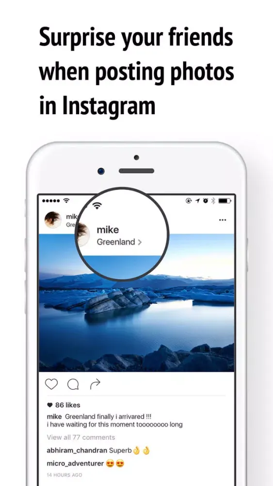 Скриншоты Location Faker for Photo Places: Pretend to Travel