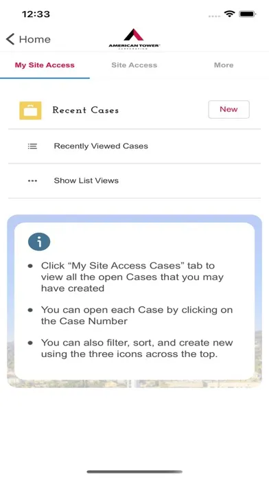 Скриншоты American Tower Site Access