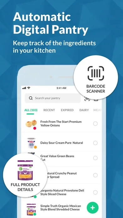 Screenshot di Cooklist: Pantry Meals Recipes