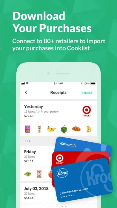 Screenshot di Cooklist: Pantry Meals Recipes