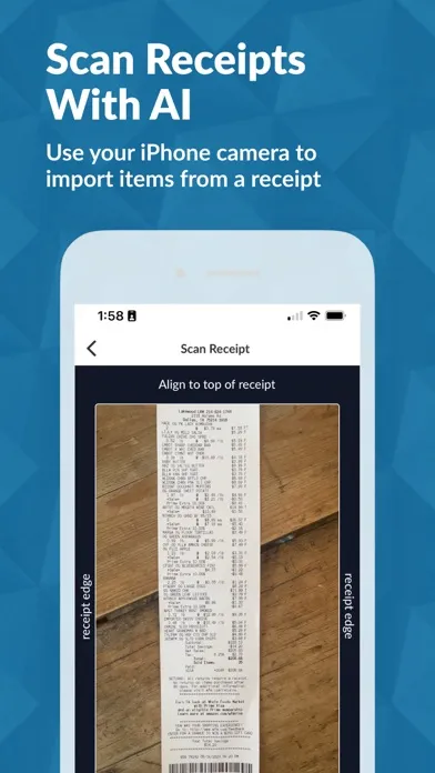Screenshot di Cooklist: Pantry Meals Recipes