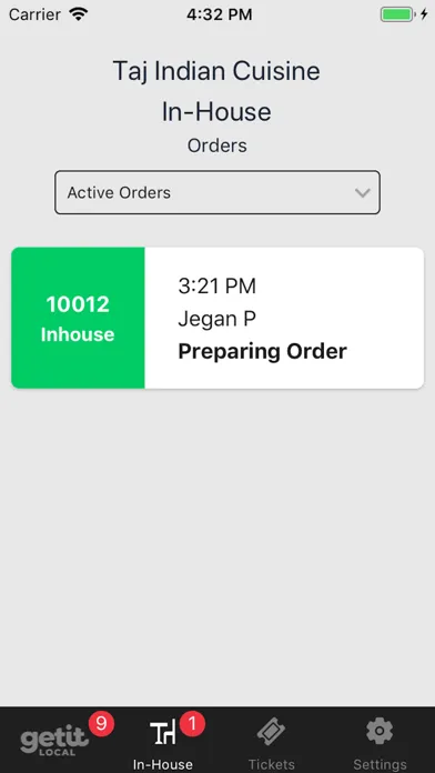 Tangkapan skrin Getit Accept