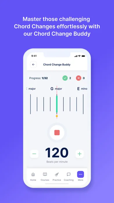 Captures d'écran de Guitarist Academy