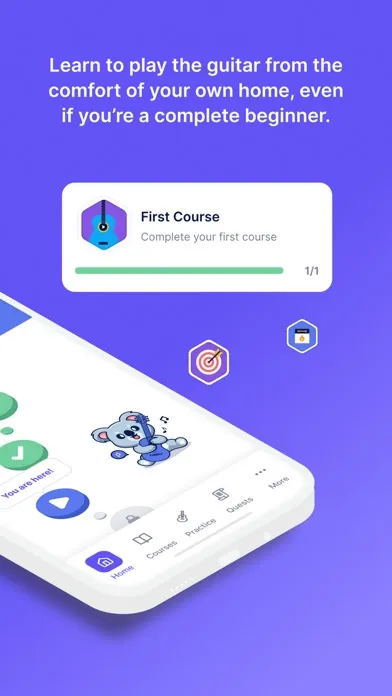 Captures d'écran de Guitarist Academy
