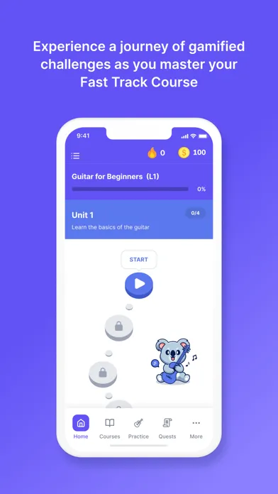 Captures d'écran de Guitarist Academy