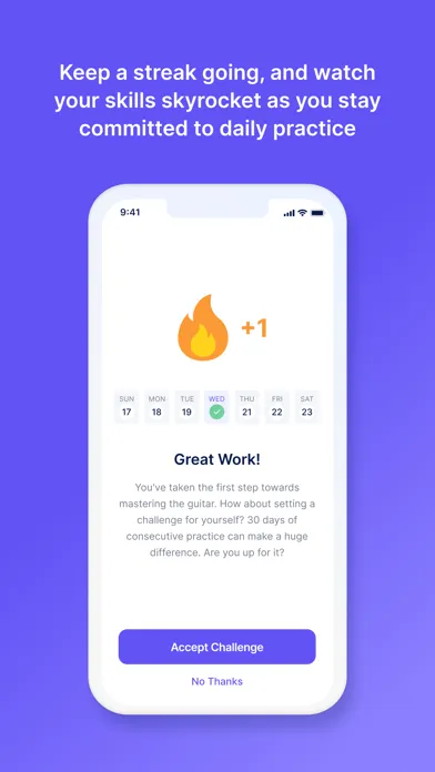 Captures d'écran de Guitarist Academy