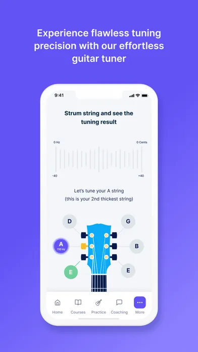 Captures d'écran de Guitarist Academy