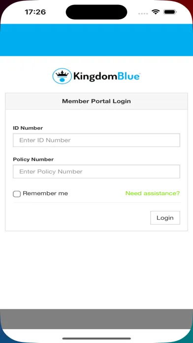 KingdomBlue Member Portal应用截图