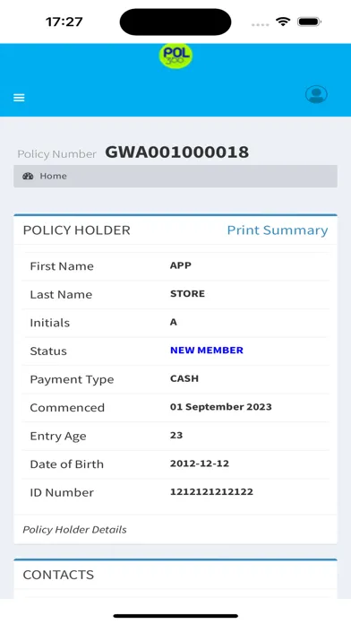 KingdomBlue Member Portal应用截图