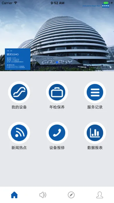 Captures d'écran de KoneView