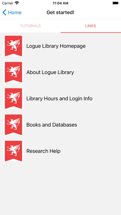 Captures d'écran de LogueLink