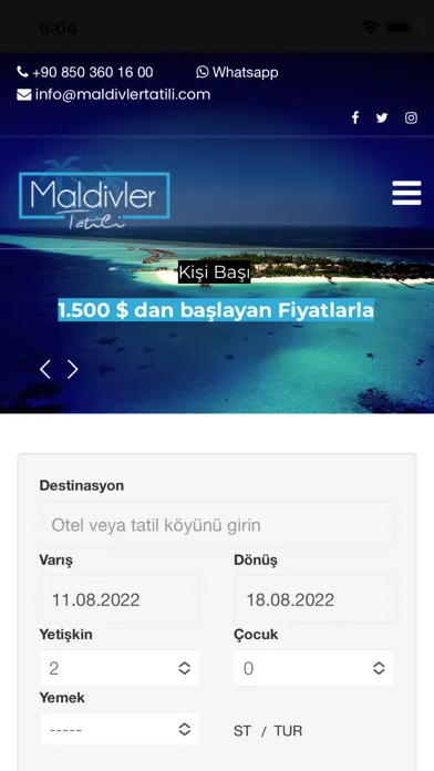 صور Maldivler Tatili