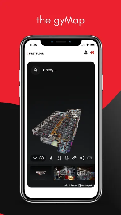 Captures d'écran de NRGym
