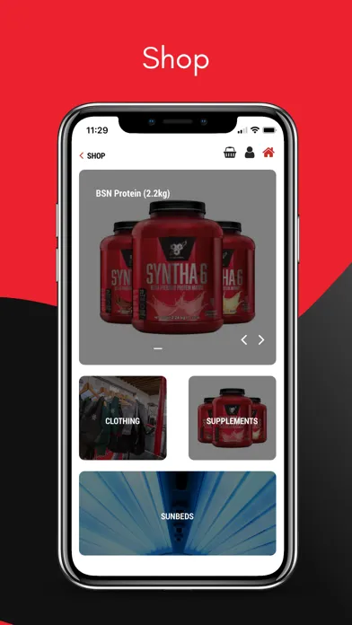 Captures d'écran de NRGym