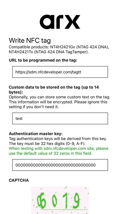 NFC Developer App 스크린샷