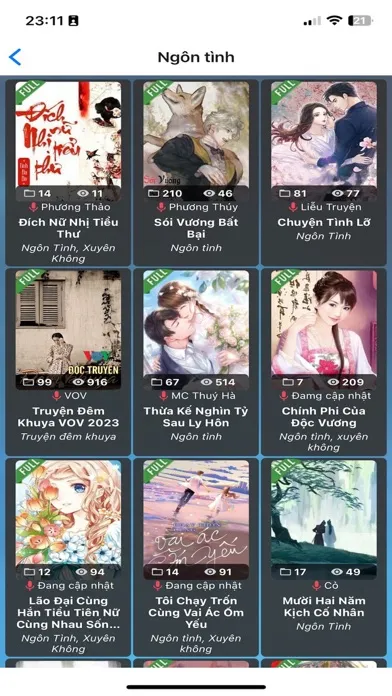 Screenshot di Kho Audio Truyện