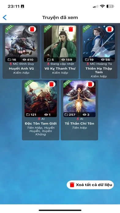 Screenshot di Kho Audio Truyện