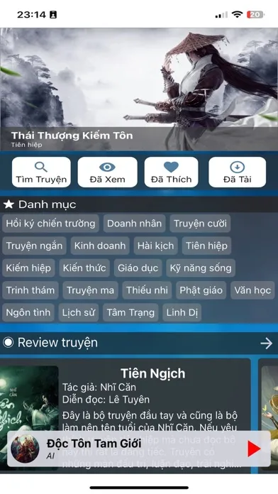 Screenshot di Kho Audio Truyện