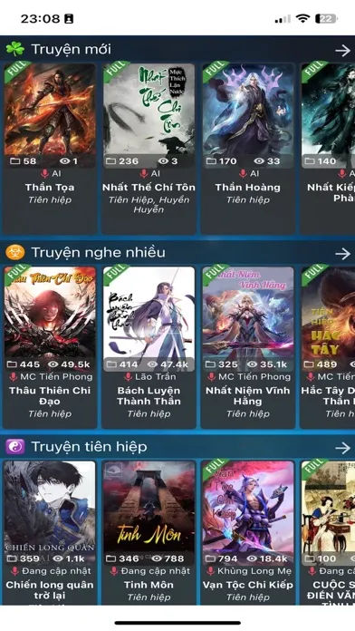 Screenshot di Kho Audio Truyện