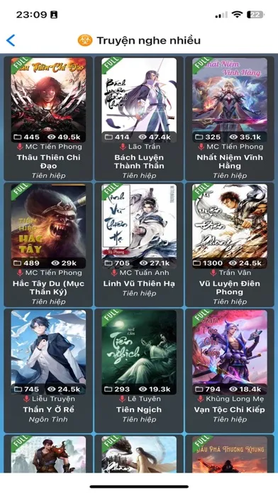 Screenshot di Kho Audio Truyện