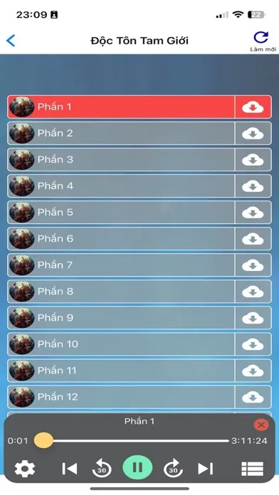 Screenshot di Kho Audio Truyện