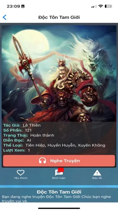Screenshot di Kho Audio Truyện