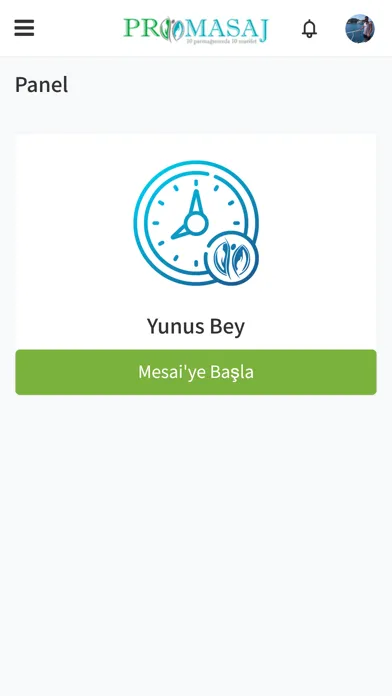 Tangkapan layar Promasaj Personel