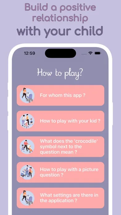 Ask Your Child: Questions Game应用截图