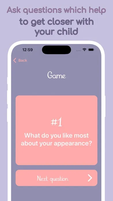 Ask Your Child: Questions Game应用截图
