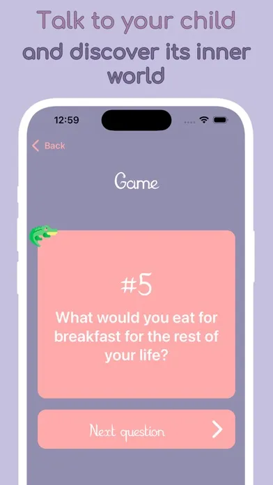 Ask Your Child: Questions Game应用截图