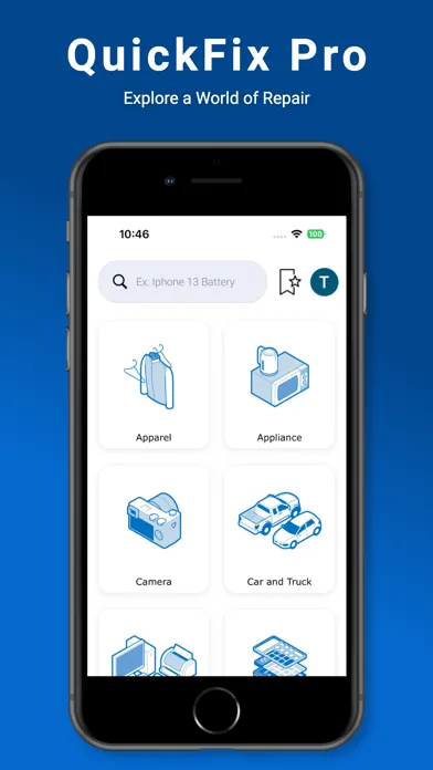 Ảnh chụp màn hình của QuickFix Pro