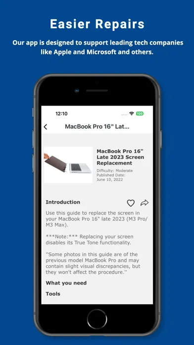 Ảnh chụp màn hình của QuickFix Pro