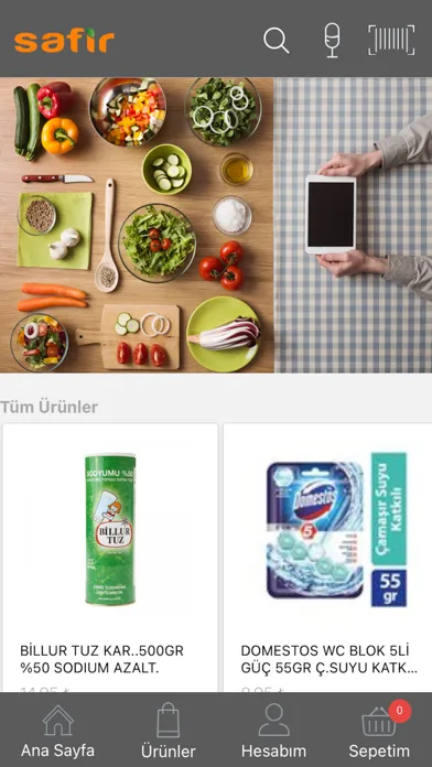 Safir Market应用截图