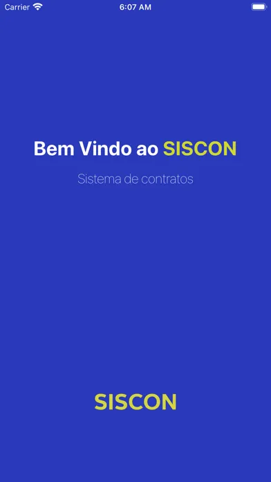 SISCON - Sistema de contratos スクリーンショット