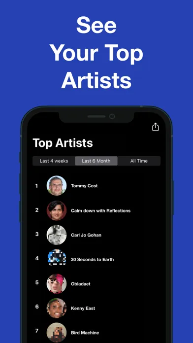 Receiptify: Stats for Spotify 스크린샷