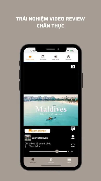 Ảnh chụp màn hình của StayOcean.com