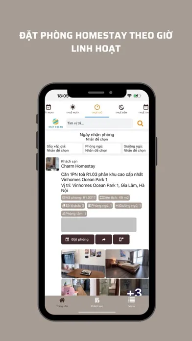 Ảnh chụp màn hình của StayOcean.com