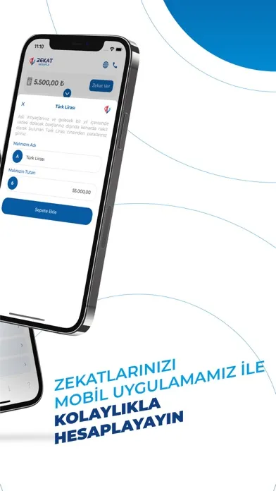 Ảnh chụp màn hình của TDV Zekat Hesaplama