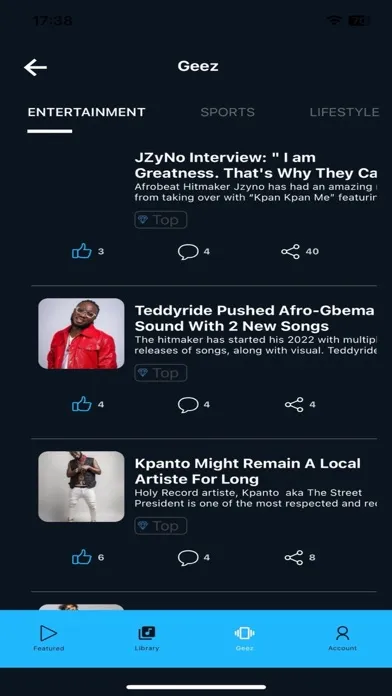 TuneIt Music Streaming应用截图